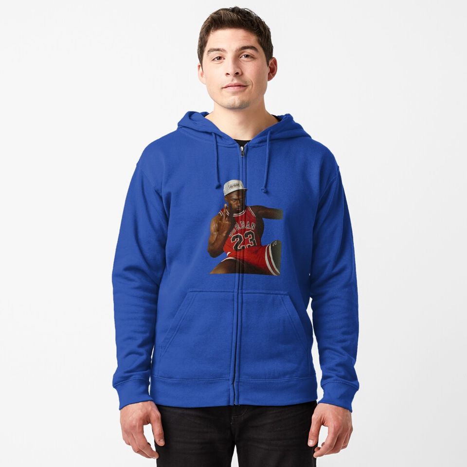 Michael Jordan Zipped Hoodie
