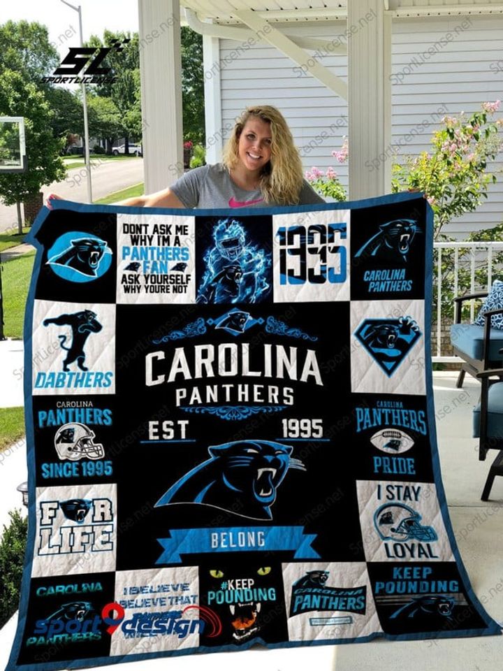 Carolina Panthers Blanket, Gift For Fans
