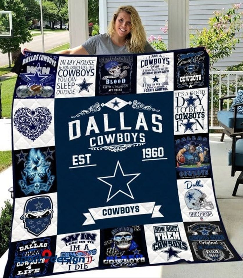 Dallas Cowboys Blanket, Gift For Fans