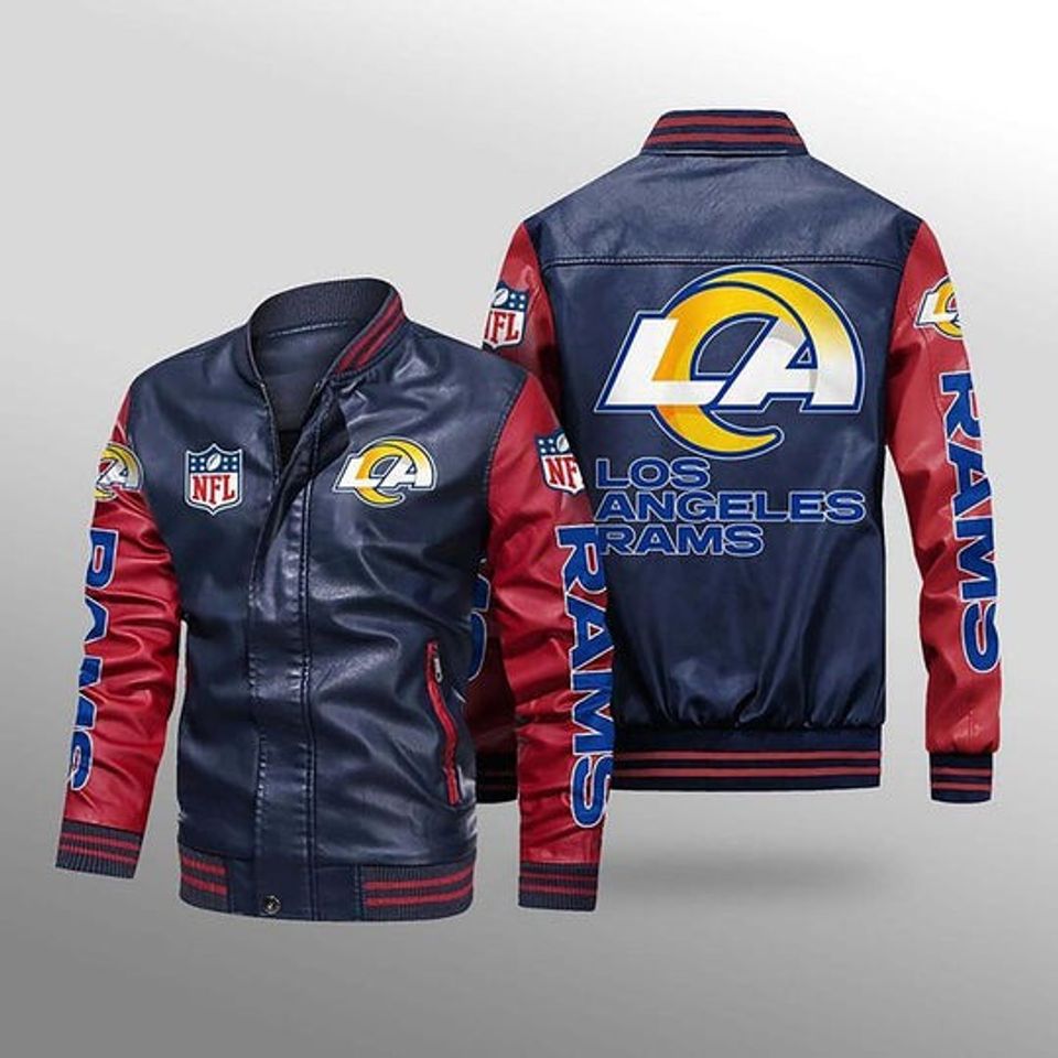 Los Angeles Rams Leather Varsity Jackets