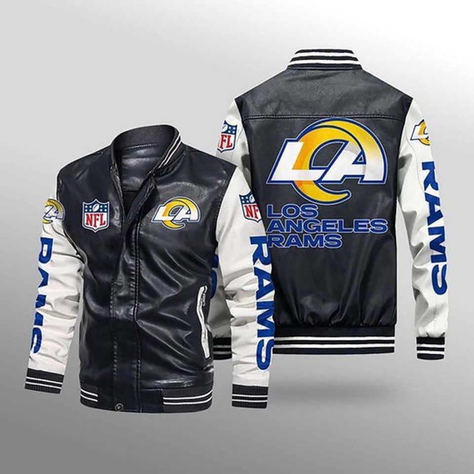Los Angeles Rams Leather Varsity Jackets