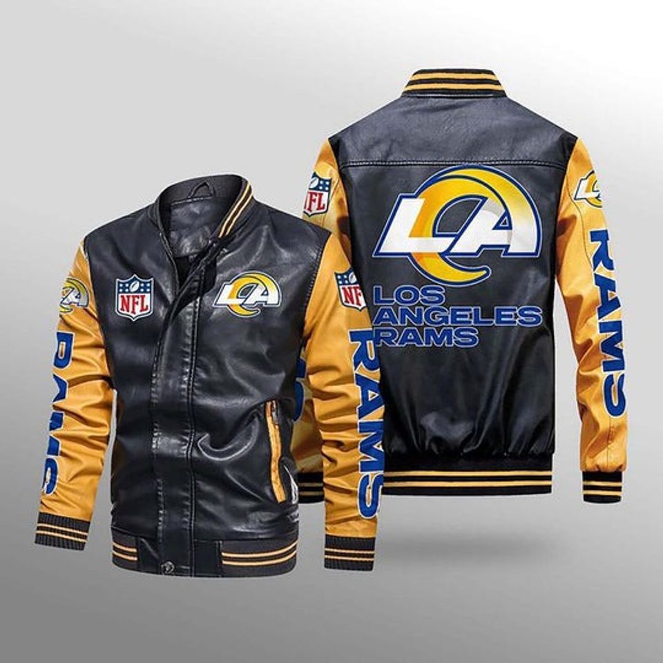 Los Angeles Rams Leather Varsity Jackets
