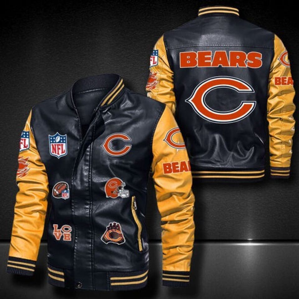 Men’s Cincinnati Bengals Leather Varsity Jackets