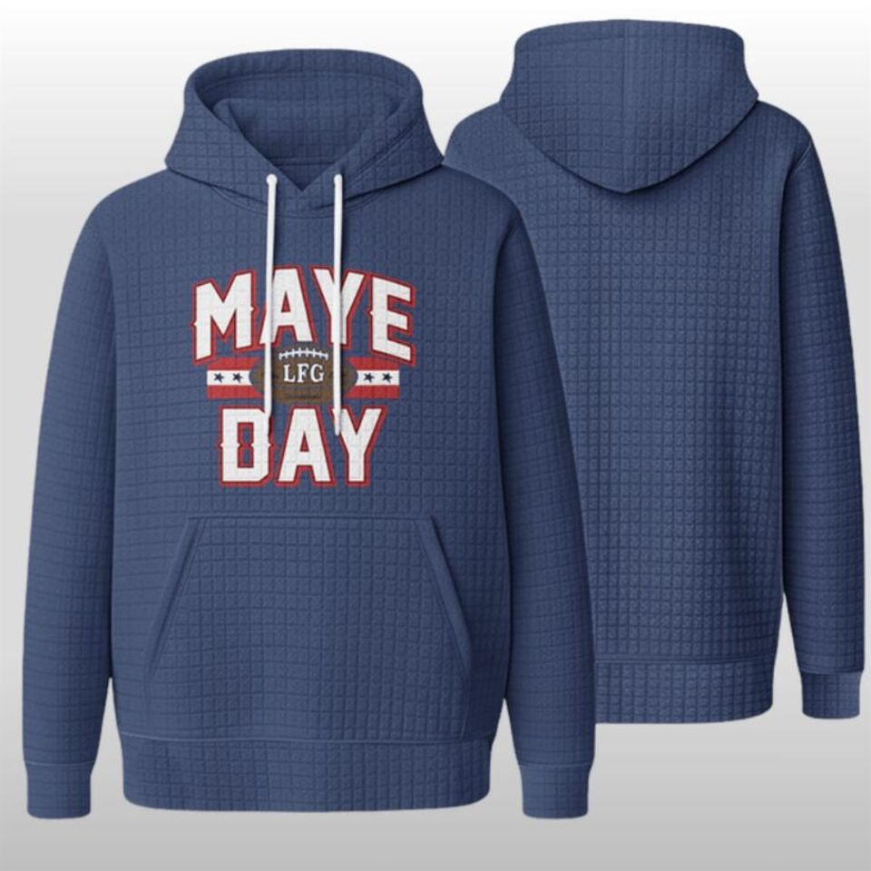 New England Maye Day Waffle Hoodie