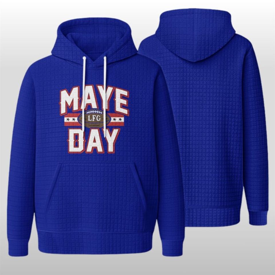 New England Maye Day Waffle Hoodie