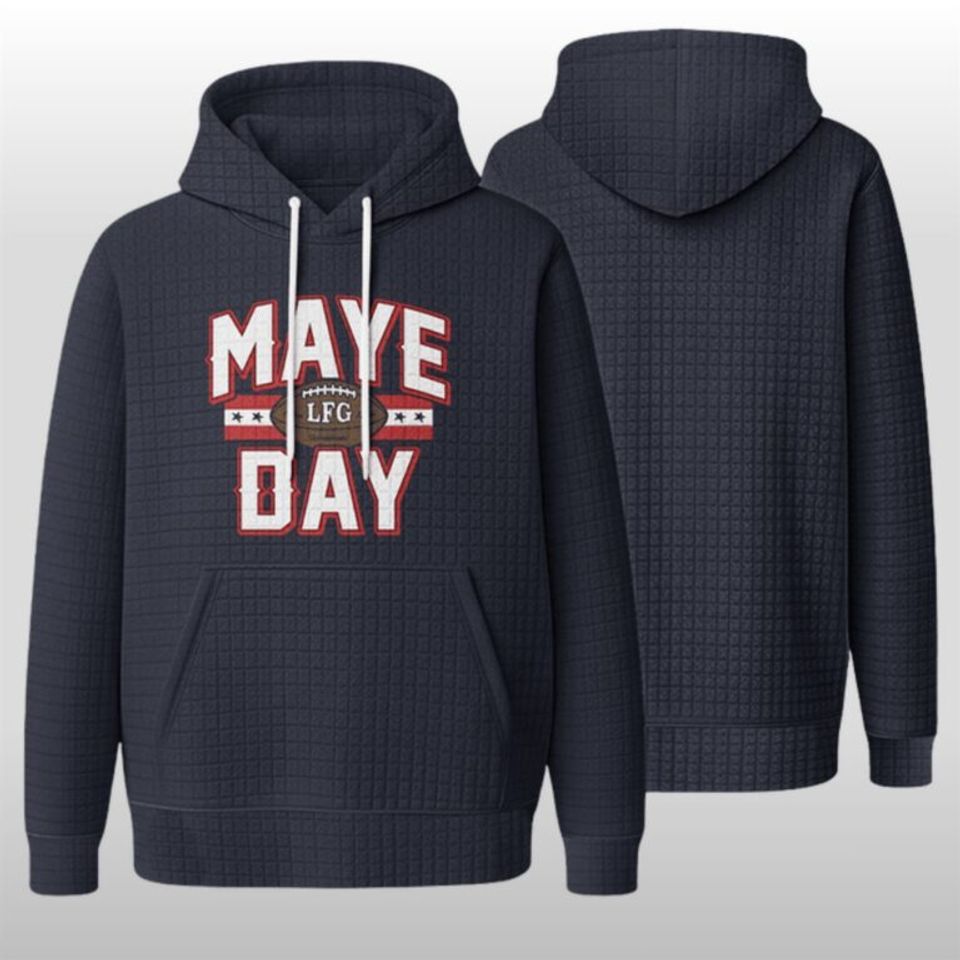 New England Maye Day Waffle Hoodie