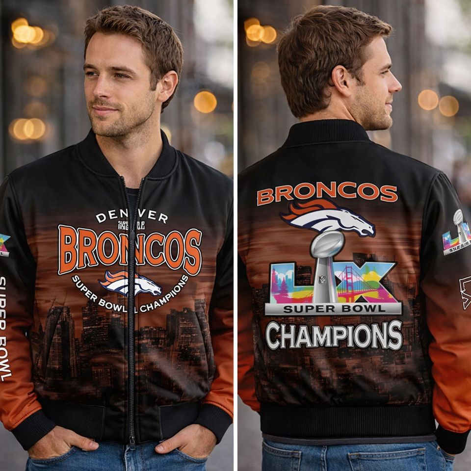 2026 Denver Broncoss LX Champions Commemorative Jacket