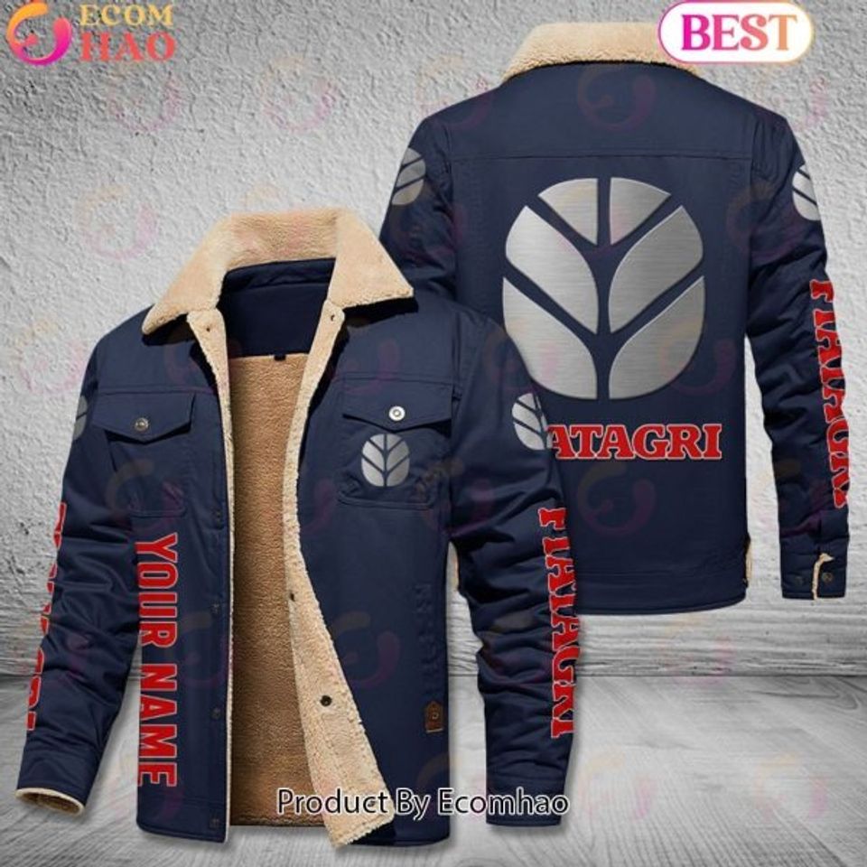 Fiatagri Tractors Leather Jacket