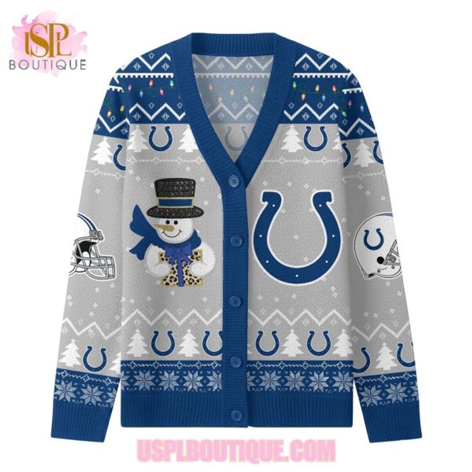 Indianapolis Coltss x Christmas 2025 Knitted Cardigan Jacket