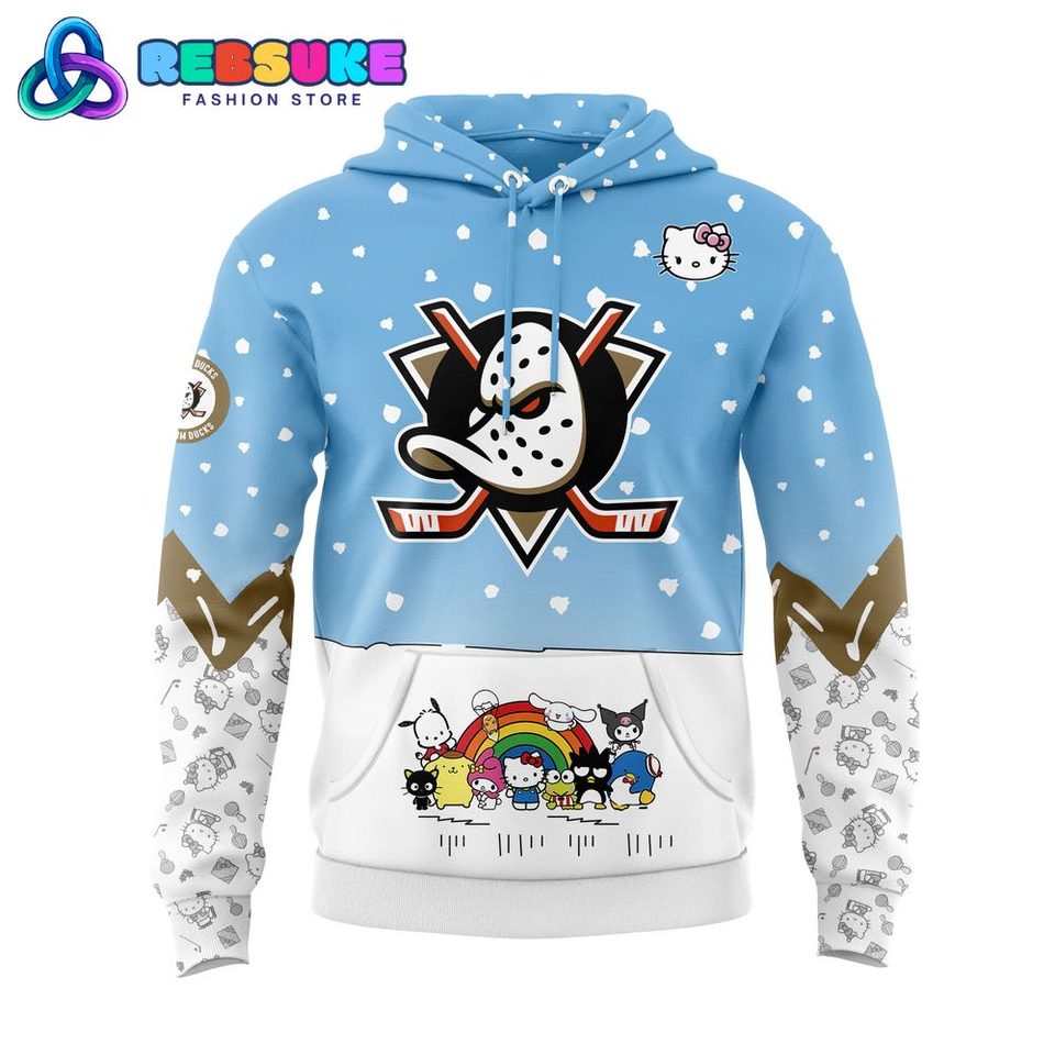 Anaheim Ducks x Hello Kitty Hoodie