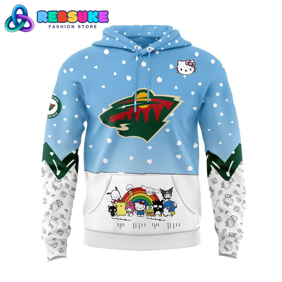 Minnesota Wild x Hello Kitty Hoodie