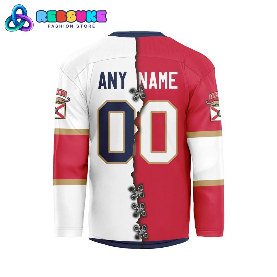 Personalized NHL Florida Panthers Limited Home Mix Away Jersey