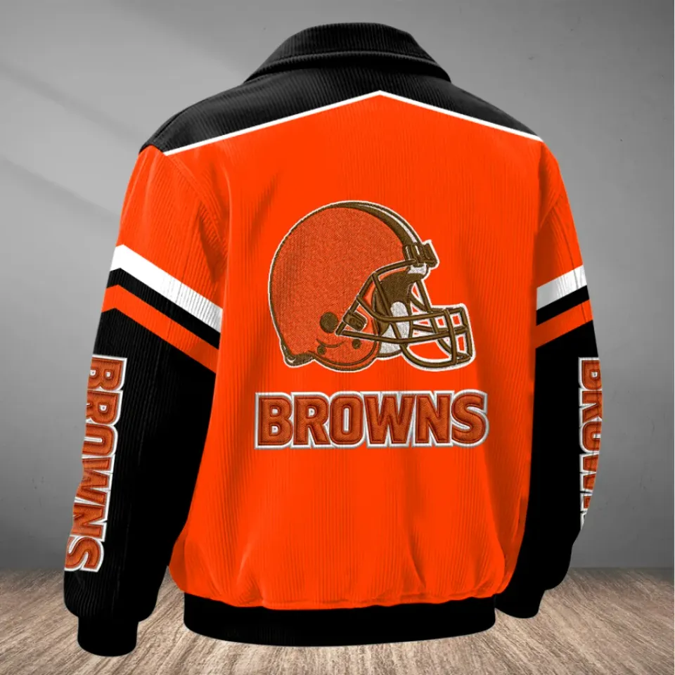 Cleveland Browns Classic Varsity Bomber Jacket