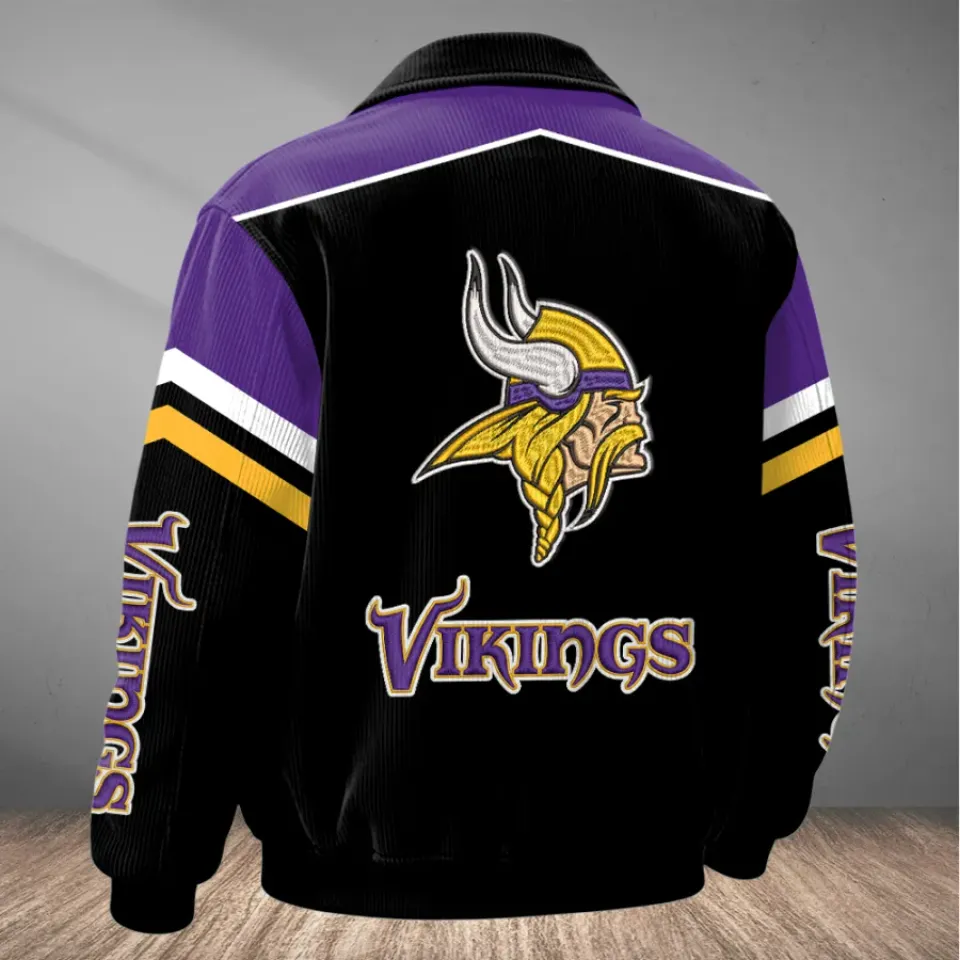 Minnesota Vikings Classic Varsity Bomber Jacket