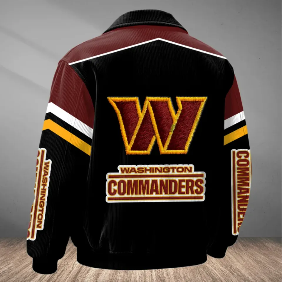 Washington Commanders Classic Varsity Bomber Jacket