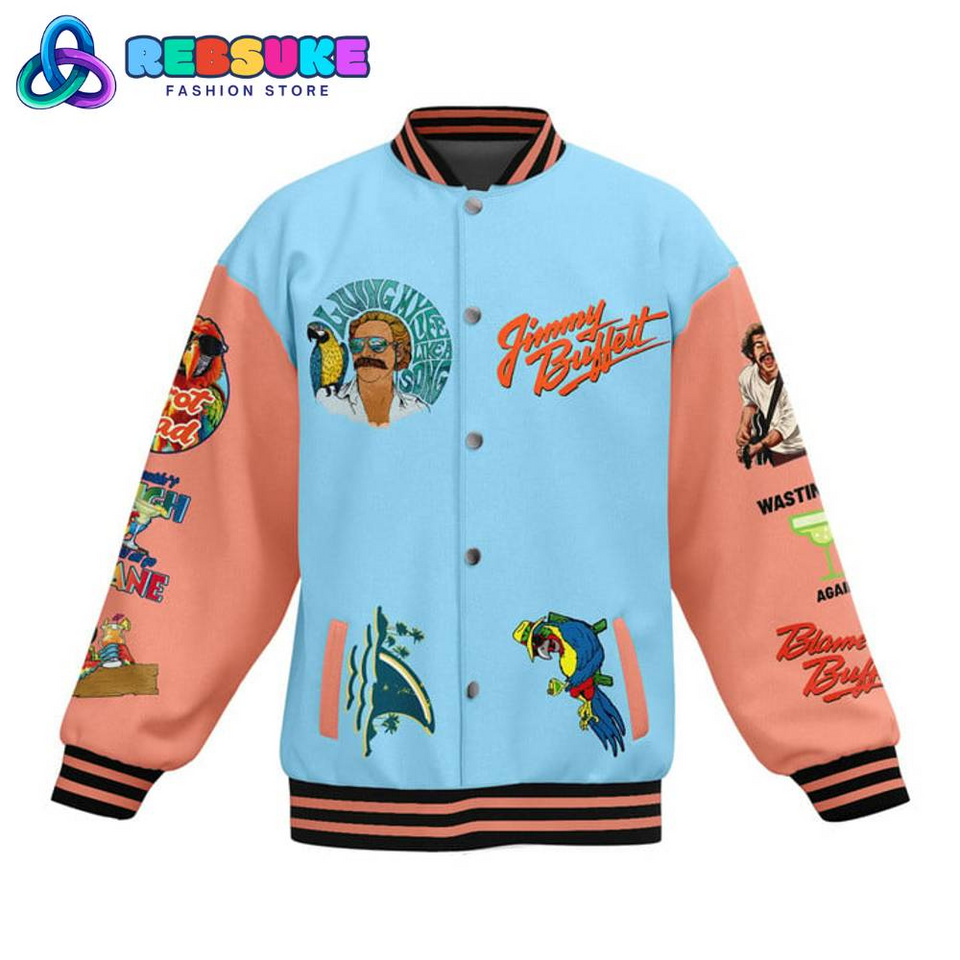 Jimmy Buffett Margaritaville Baseball Jacket