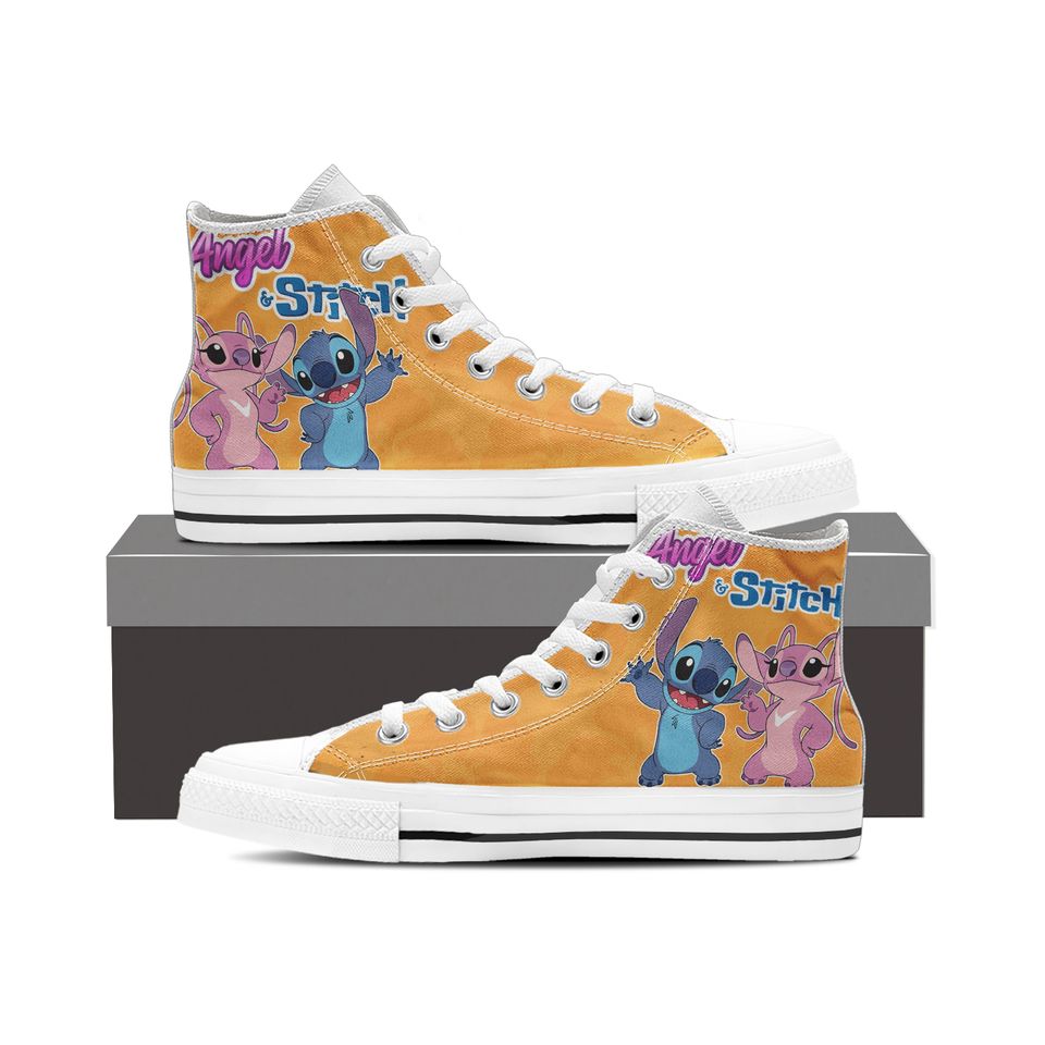 Lilo and Stitch High Top Shoes Sneakers