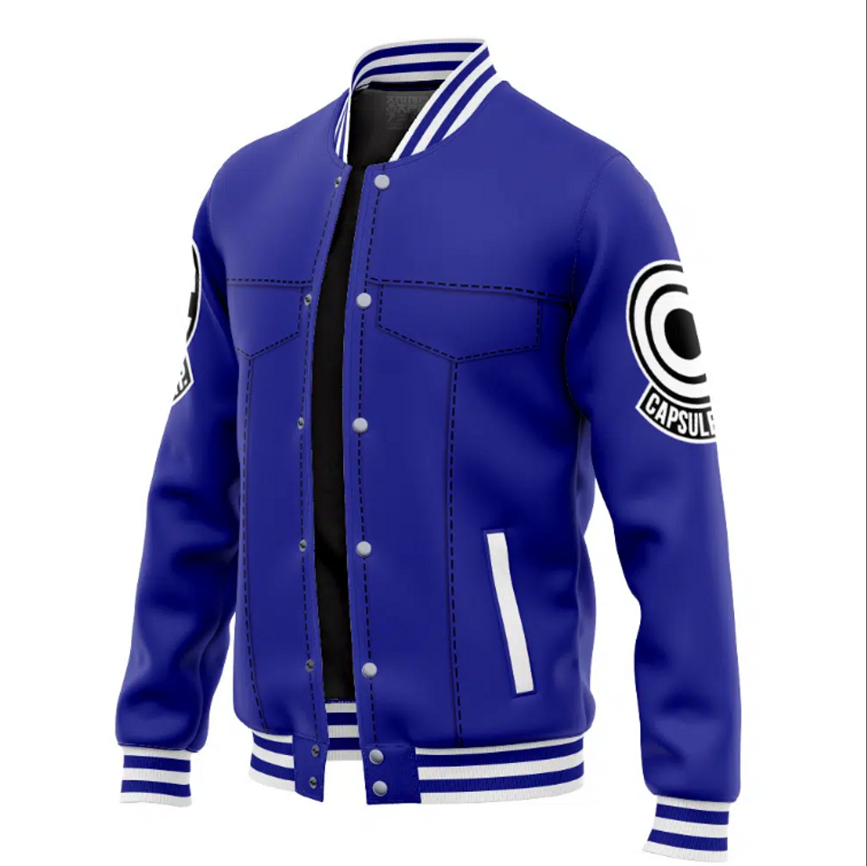 Trunks Capsule Corp. Dragon Ball Z Varsity Jacket