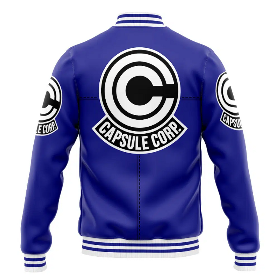 Trunks Capsule Corp. Dragon Ball Z Varsity Jacket