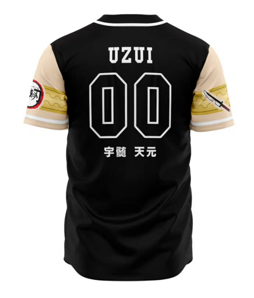 Hashira Tengen Uzui demon Baseball Jersey