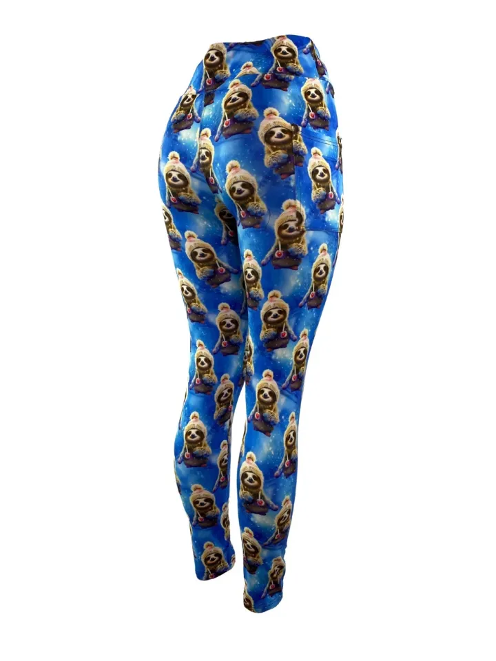 Winter Sloths Leggings