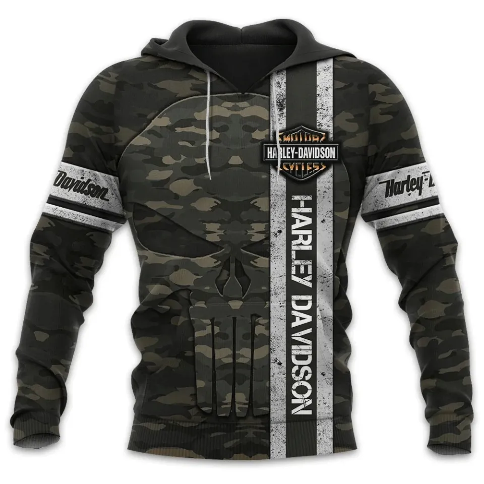 Harley Racing Davidson 3D Hoodie