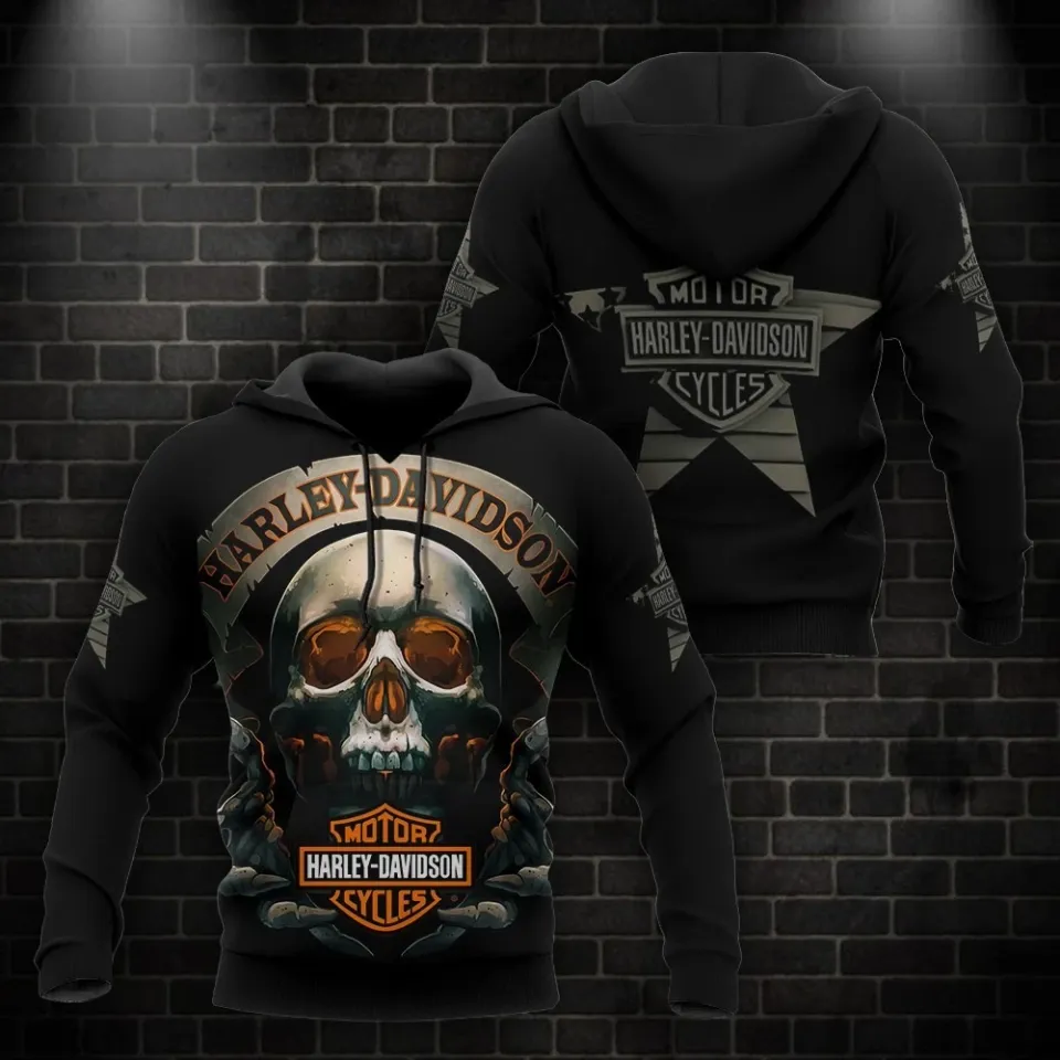 Harley Racing Davidson 3D Hoodie