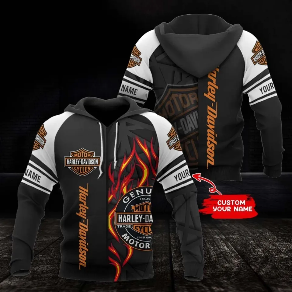 Personalized Harley Racing Davidson 3D Hoodie