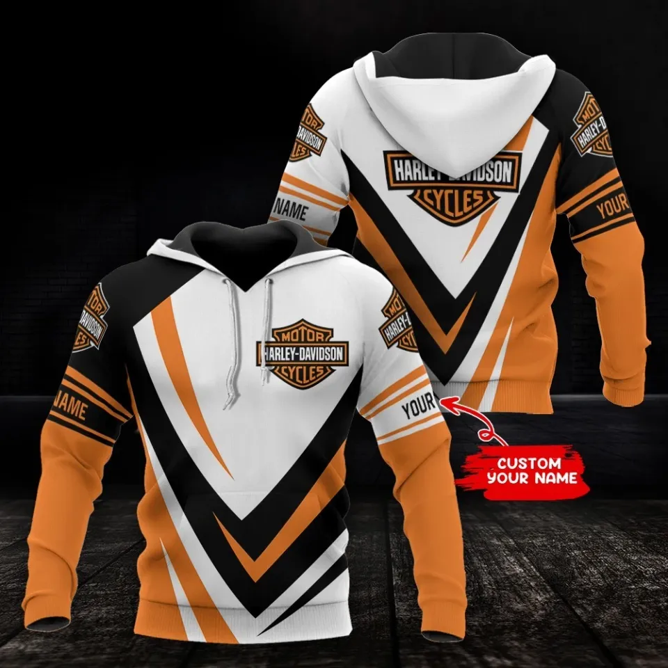 Personalized Harley Racing Davidson 3D Hoodie