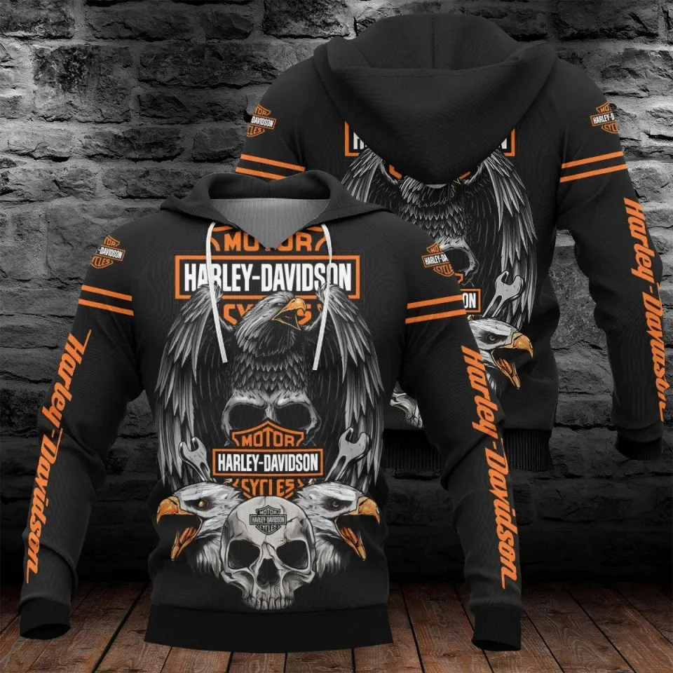 Personalized Harley Racing Davidson 3D Hoodie