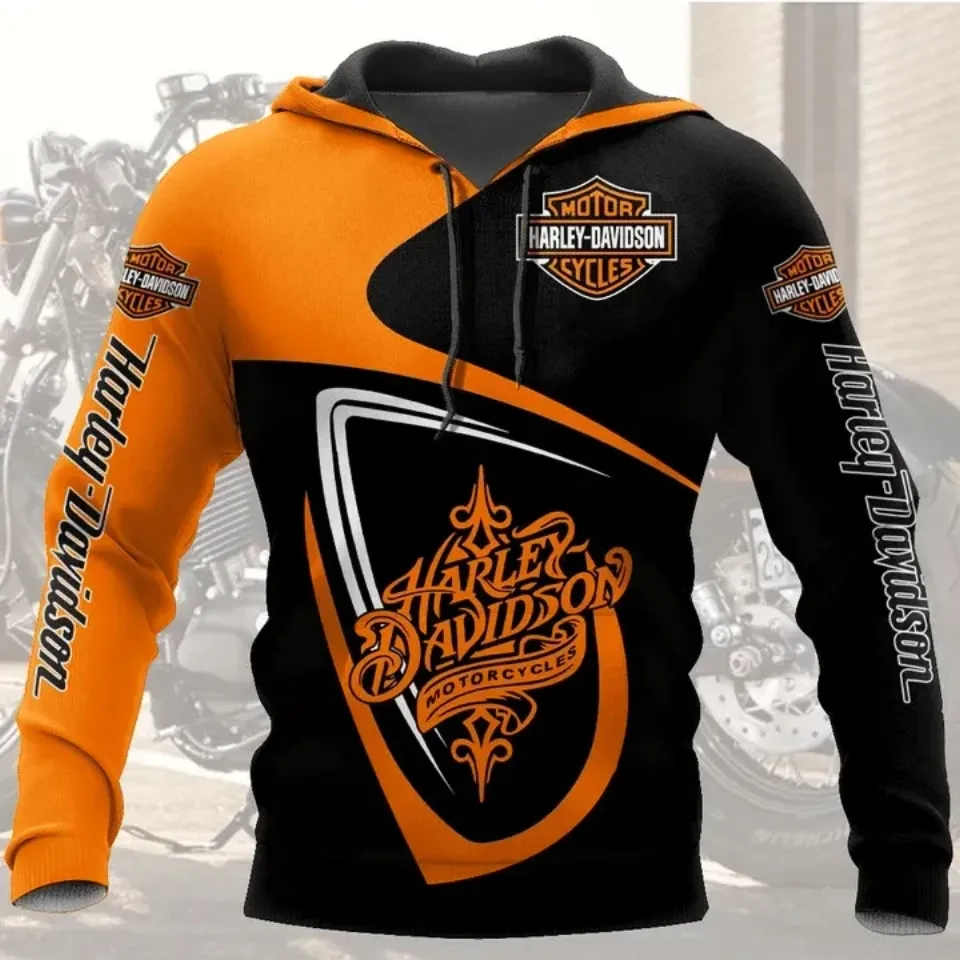 Personalized Harley Racing Davidson 3D Hoodie