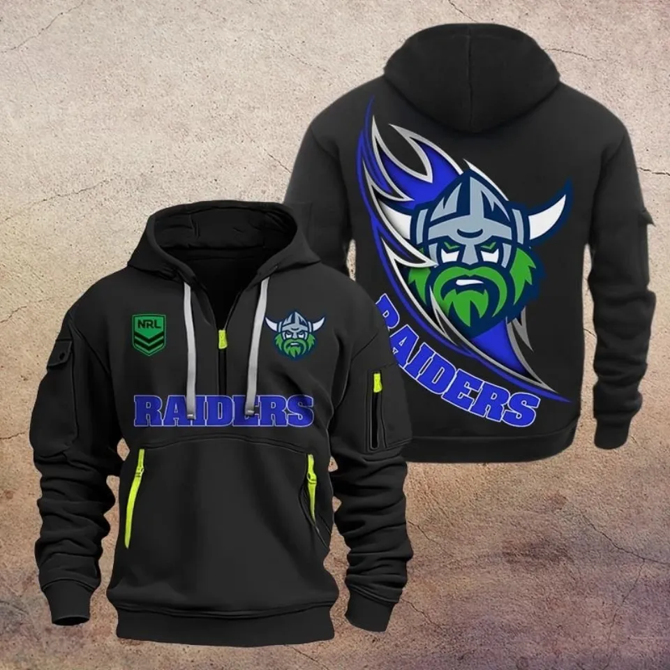 Canberra Raiders Zip Hoodie Multicolor