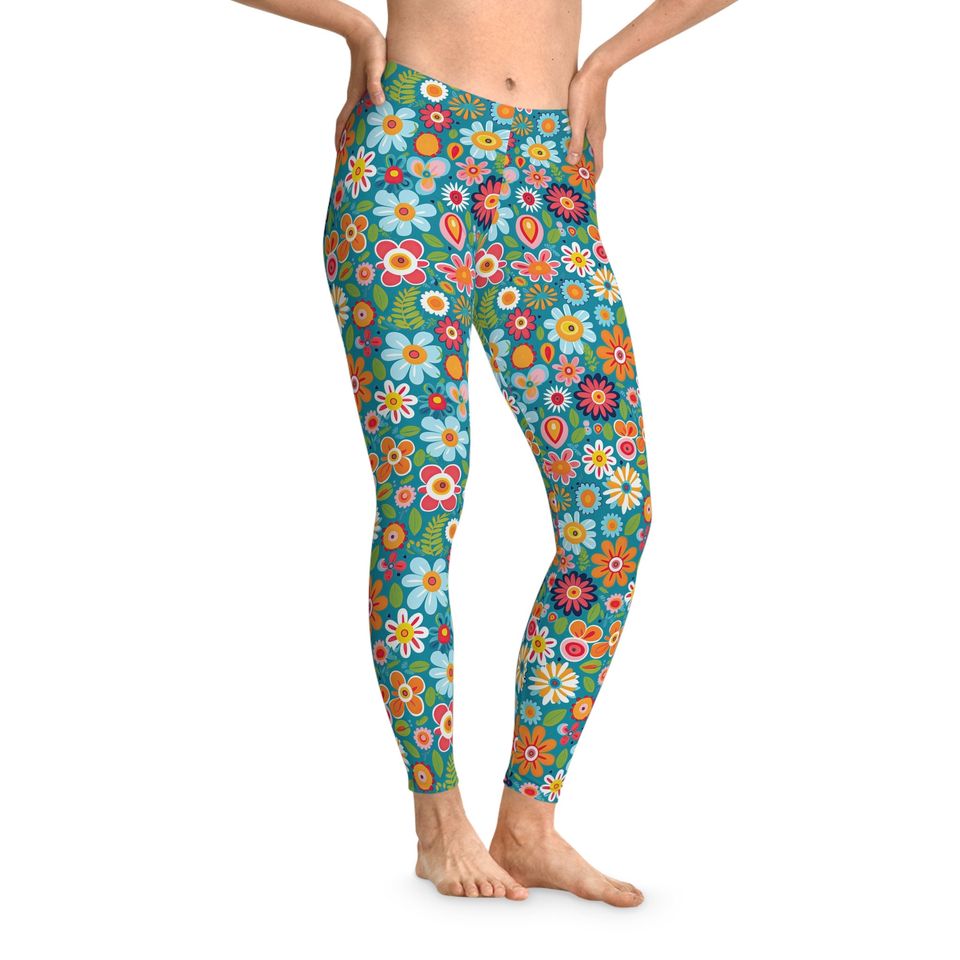 Floral Stretchy Leggings