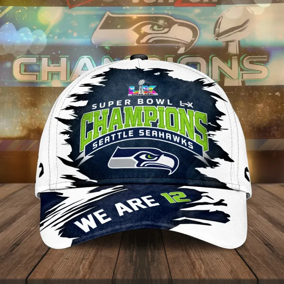 Seahawks SBowl LX Champions Classic Cap