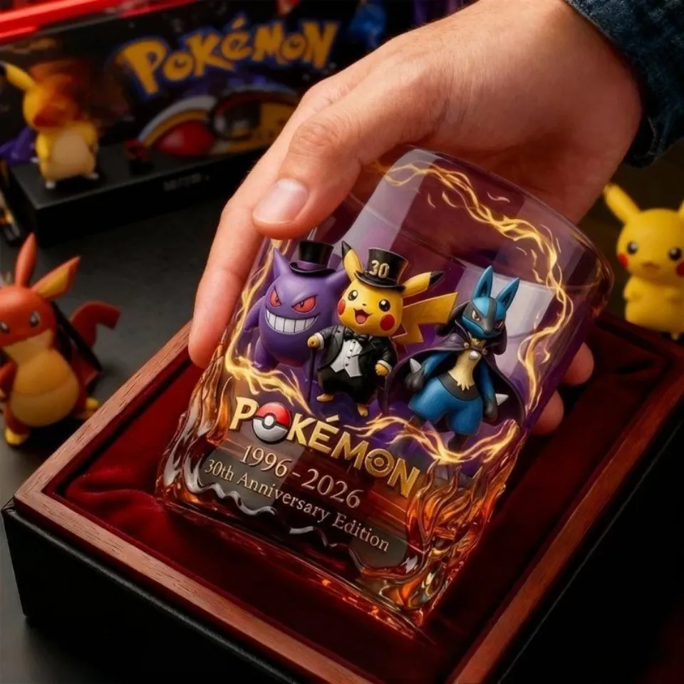 Premium PKM 30th Anniversary Whiskey Glass