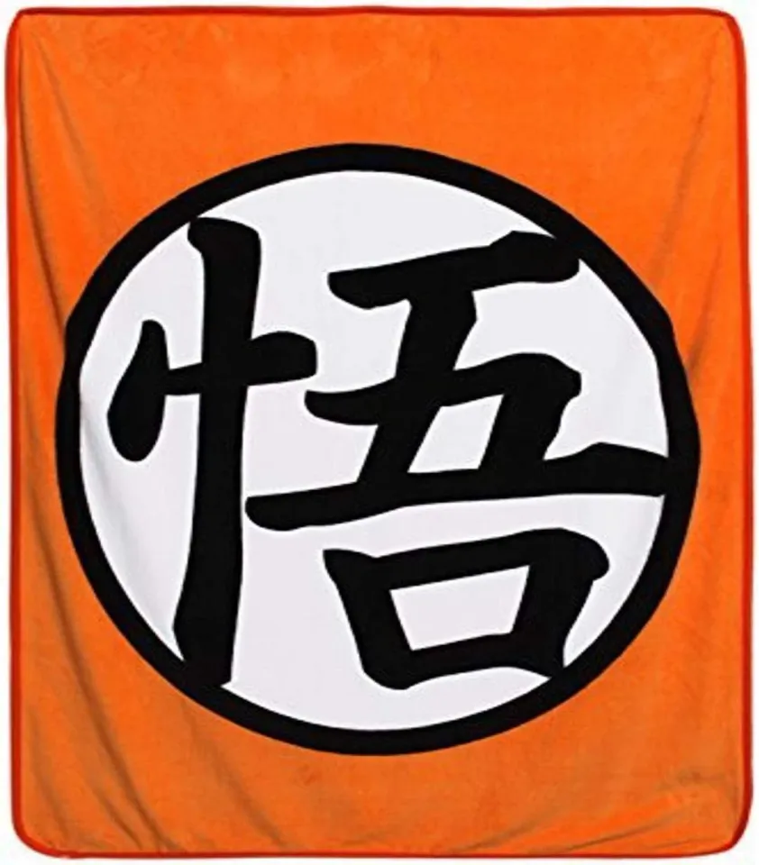 Dragon Ball Z Fleece Blanket, Multicolor