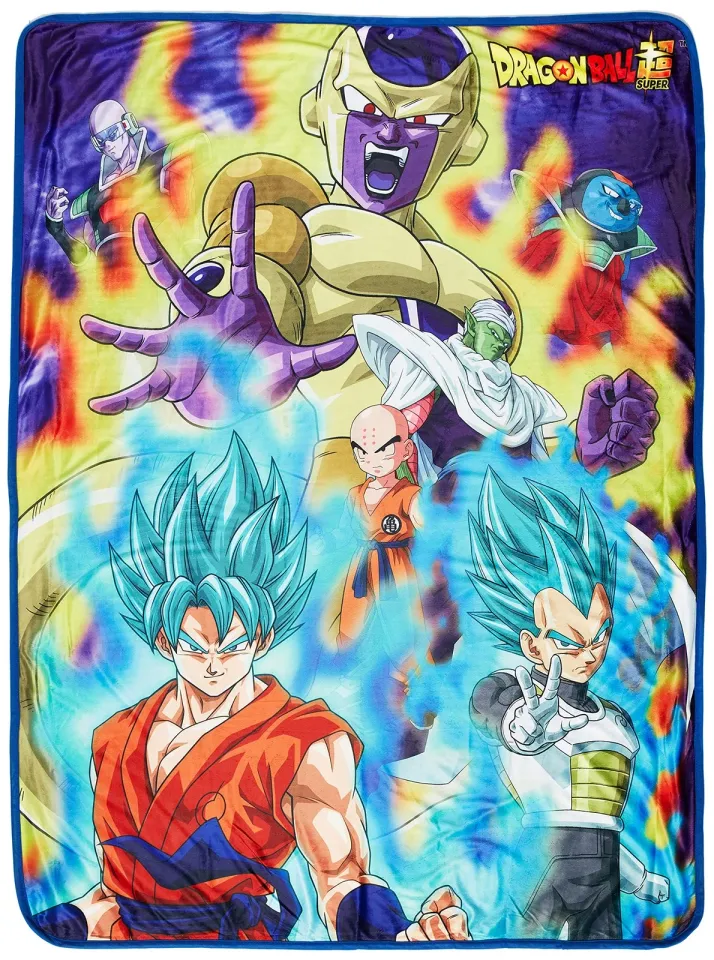 Dragon Ball Super - Group 3 Sublimation Fleece Blanket Anime GE Entertainment
