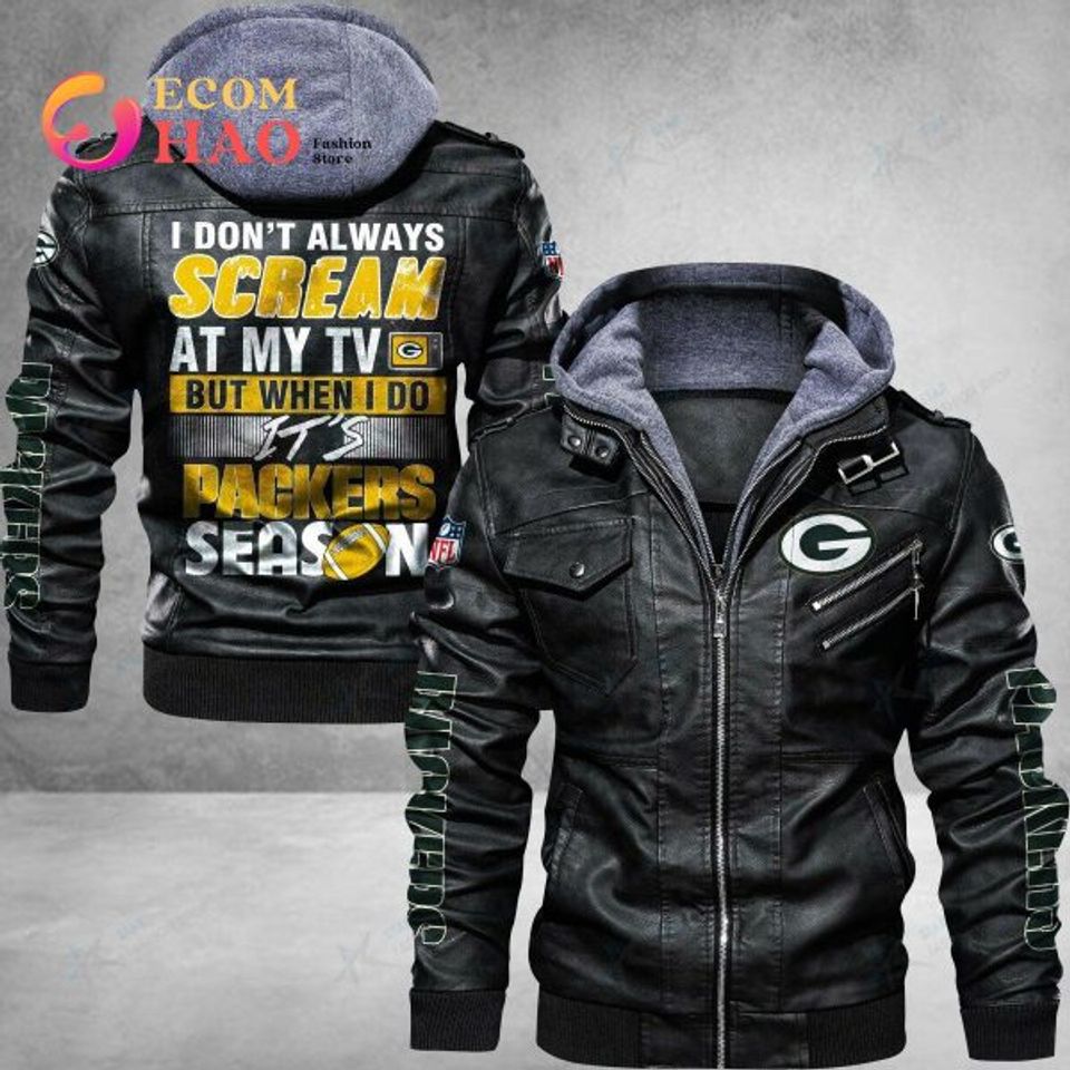 Green Bay Packers Leather Jacket