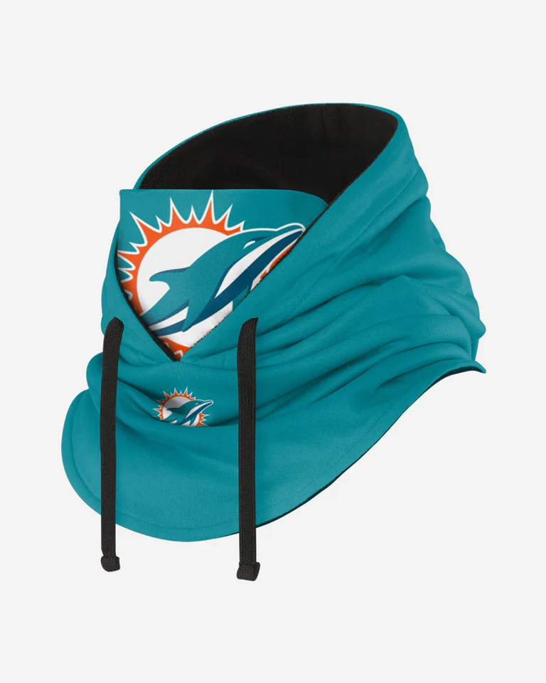 Miami Dolphins Drawstring Hooded Gaiter