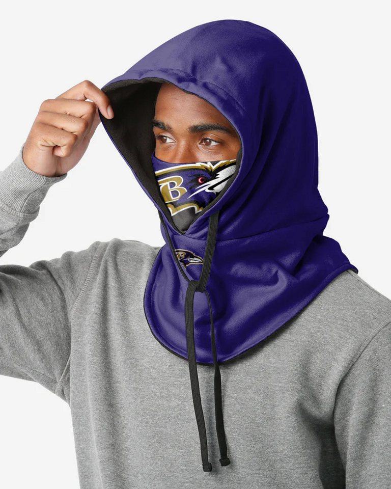 Baltimore Ravens Drawstring Hooded Gaiter