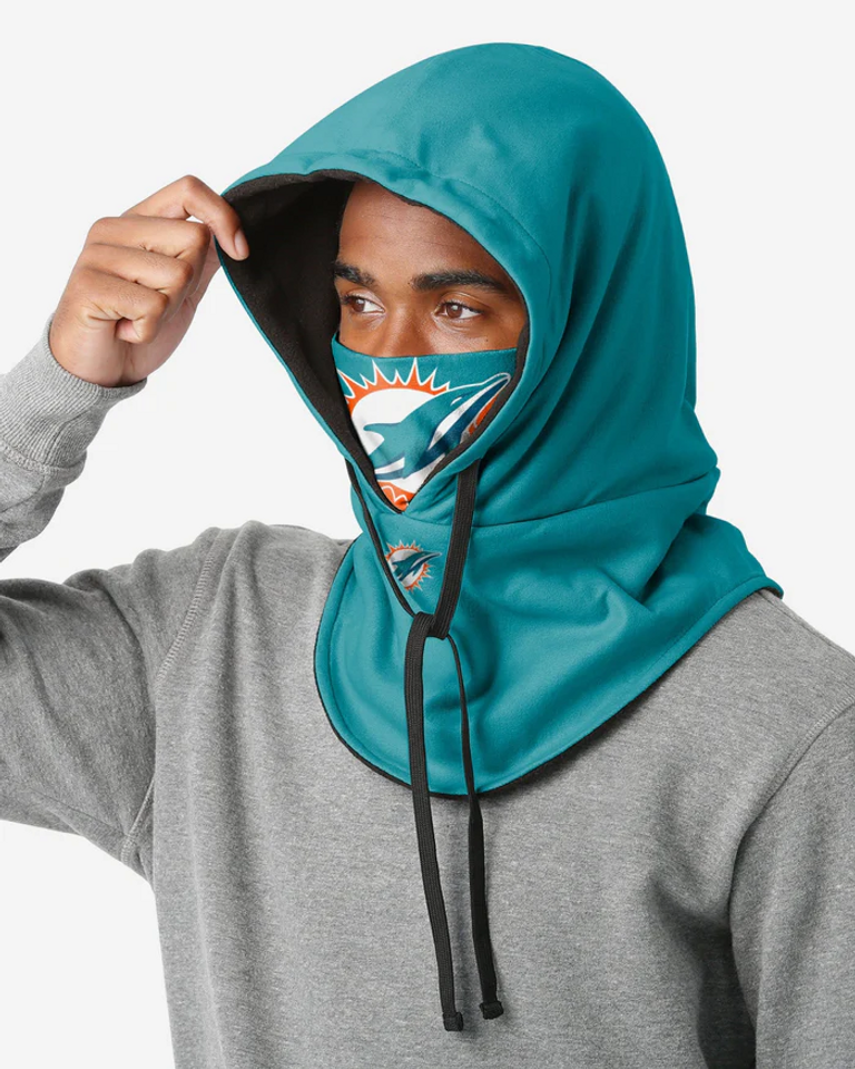 Miami Dolphins Drawstring Hooded Gaiter