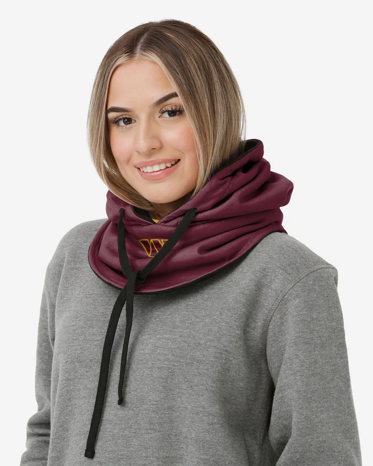 Washington Commanders Drawstring Hooded Gaiter