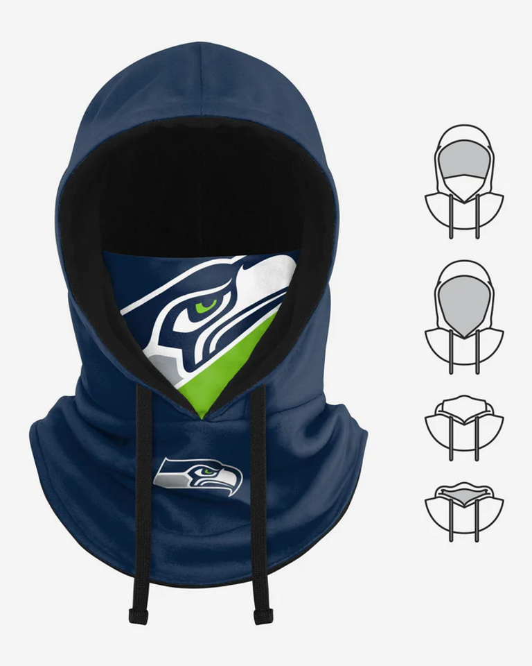 Seattle Seahawks Drawstring Hooded Gaiter