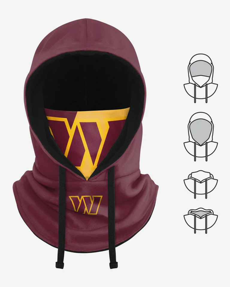 Washington Commanders Drawstring Hooded Gaiter