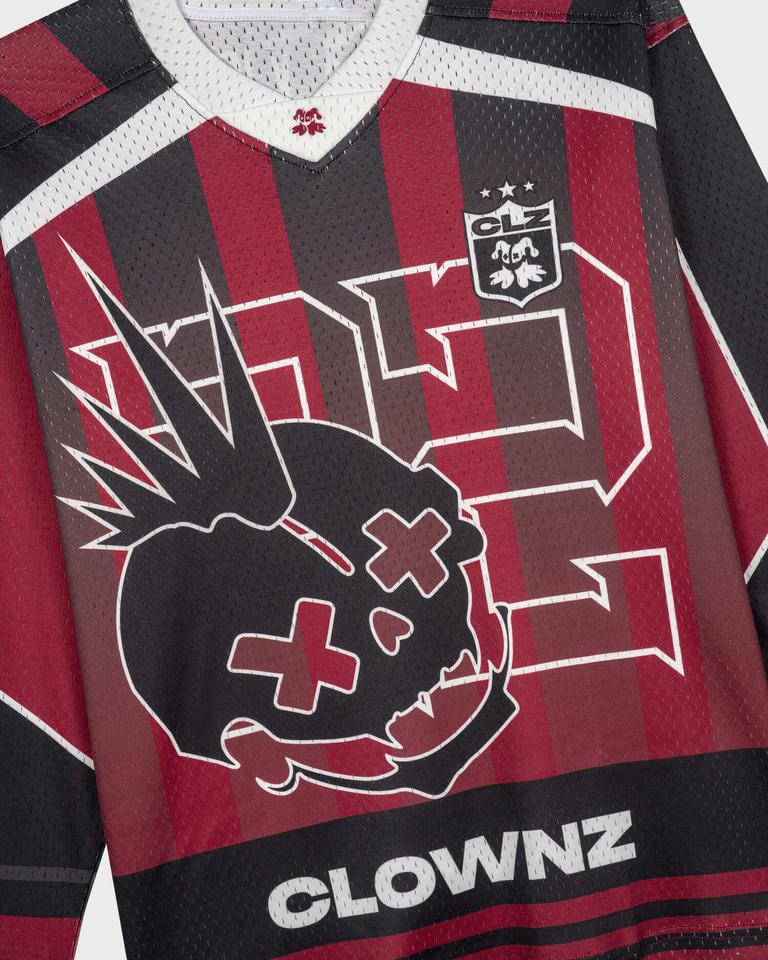 ClownZ 22 Long Sleeves Mesh Hockey Jersey