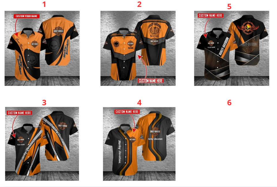 Personalized Harrley Motor Davidson'n Racing Casual Shirt Button Down Unisex Adult