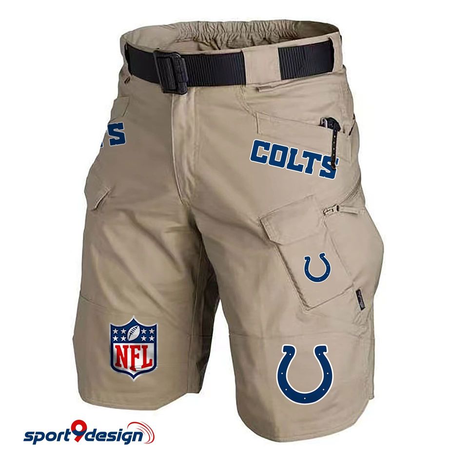 Indianapolis Colts Limited Edition Front Pockets Men Shorts (Belt Not Included)