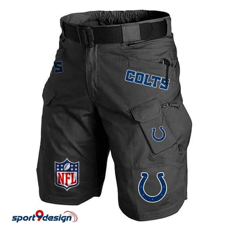 Indianapolis Colts Limited Edition Front Pockets Men Shorts (Belt Not Included)