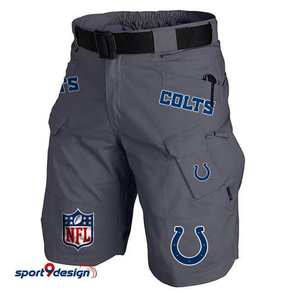 Indianapolis Colts Limited Edition Front Pockets Men Shorts (Belt Not Included)