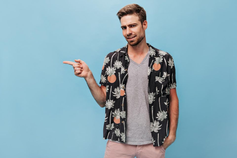 do you need to wear something under a hawaiian shirt